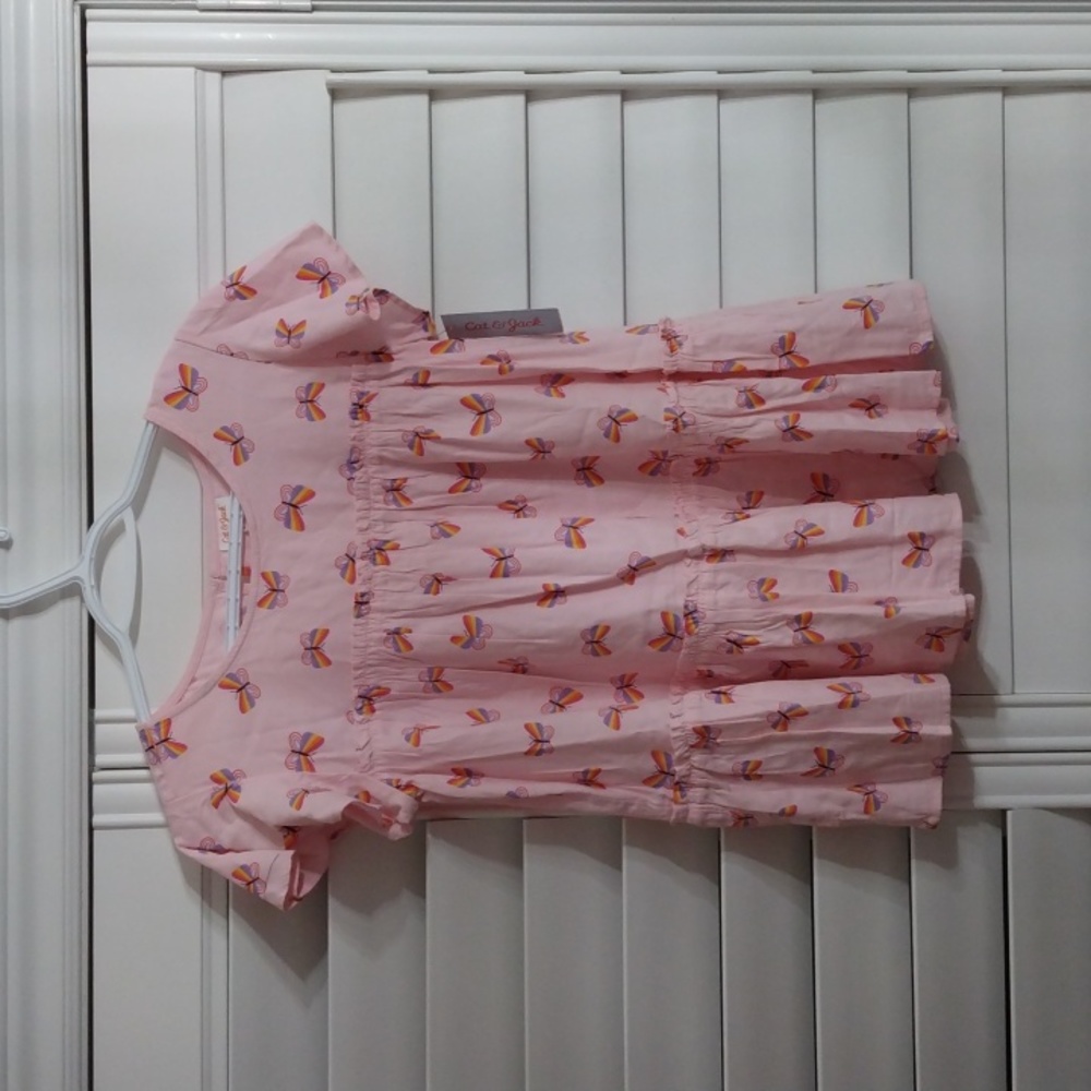 Girl's Butterfly Blouse